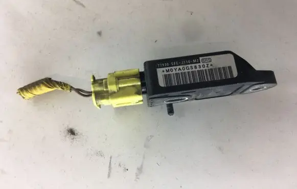 Airbag deployment crash/impact sensor