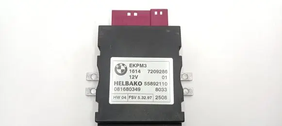 BMW 3 E92 E93 Fuel injection pump control unit/module 16147209286 7209286