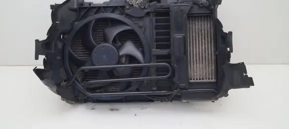 Peugeot 407 Radiator support slam panel bracket 