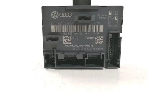 Audi A4 S4 B8 8K Door control unit/module 8K0959793C
