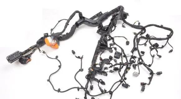 Engine installation wiring loom
