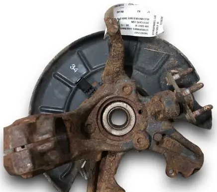 Volkswagen Golf VI Front wheel hub spindle knuckle 1K0407256T