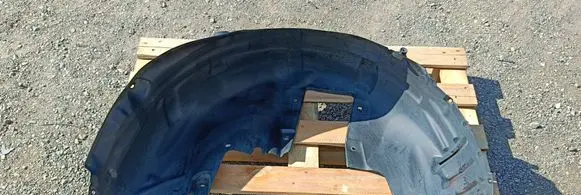 Dodge Challenger Rear arch fender liner splash guards 68175059AC