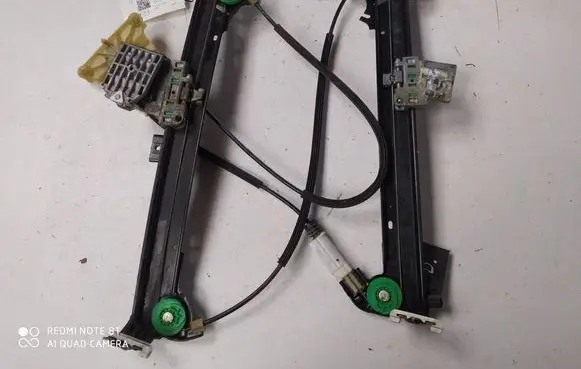 Peugeot 407 Front door electric window regulator 9650800980