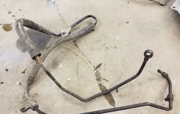 Volkswagen Sharan Power steering hose/pipe/line