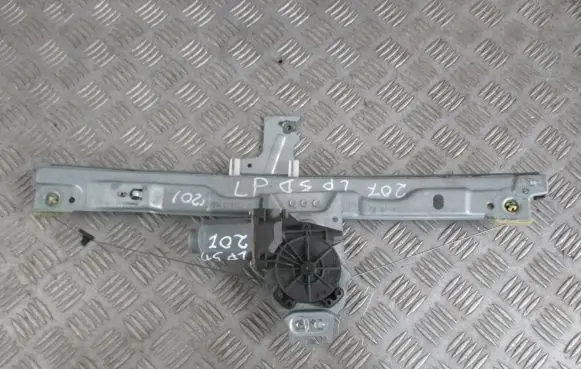 Peugeot 207 Front window lifting mechanism without motor 9681181980