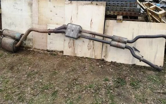 BMW 7 E65 E66 Rear muffler/silencer tail pipe 