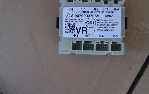 Mercedes-Benz Sprinter W907 W910 Door control unit/module A9079003605 A1679027905 A9079019100
