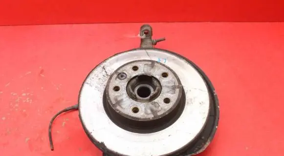 Volkswagen Touareg II Front wheel hub spindle knuckle 7P6407245A