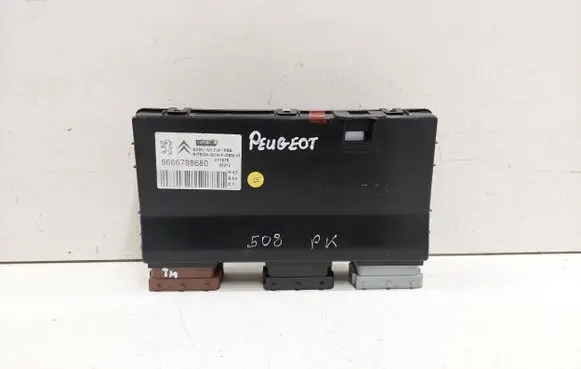 Peugeot 508 RXH Seat control module 9666798680 011078 05212