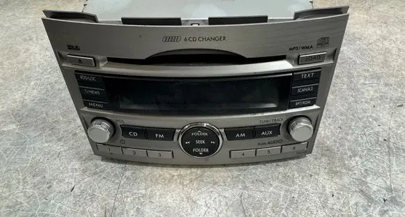 Subaru Legacy Radio/CD/DVD/GPS head unit 86201AJ410 CQEF1873AD