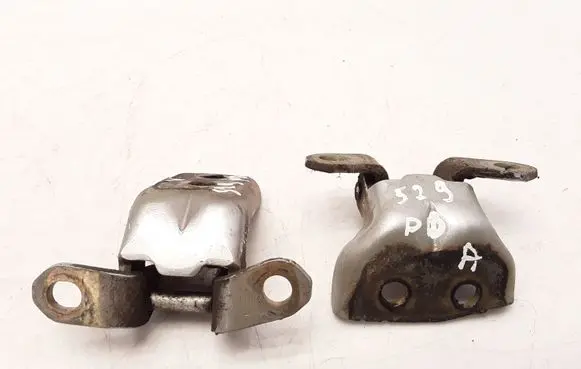 Front door hinge set