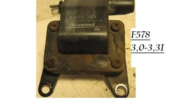 Chrysler Voyager High voltage ignition coil F573