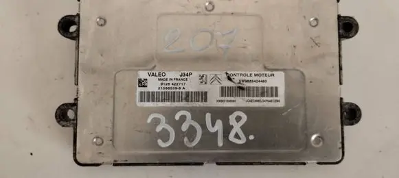Peugeot 207 CC Engine control unit/module 9665424480 9126422717 215865398A