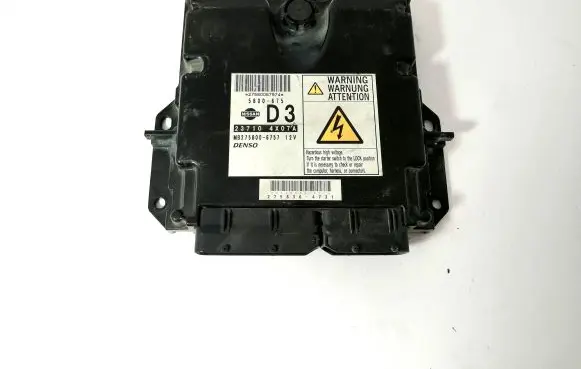 Nissan Navara D40 Engine control unit/module 237104X07A MB2758006757 27580067574