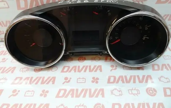 Peugeot 3008 II Speedometer (instrument cluster) 9666175080