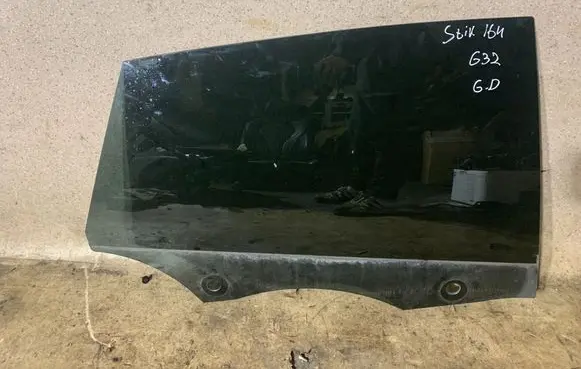 BMW 6 G32 Gran Turismo Rear door window glass 