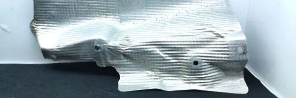 Audi Q7 4M Heat shield in engine bay 4M0825691