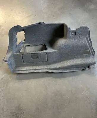 Trunk/boot lower side trim panel
