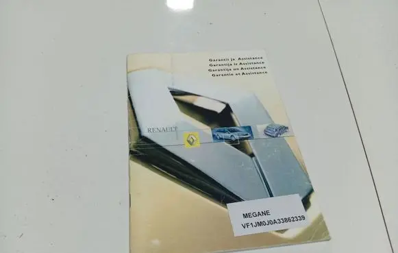Renault Scenic II - Grand scenic II Owners service history hand book 