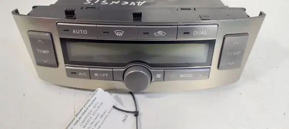 Toyota Avensis T250 Climate control unit 5590005160 MB1465700792