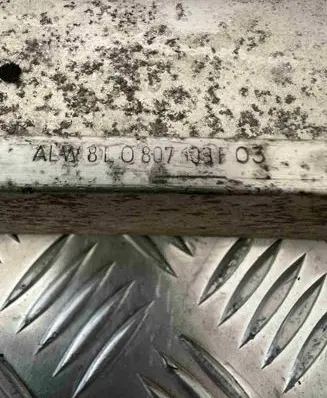 Audi A3 S3 8L Front bumper cross member 8L0807109F