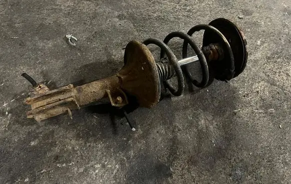 Hyundai Santa Fe Front shock absorber with coil spring