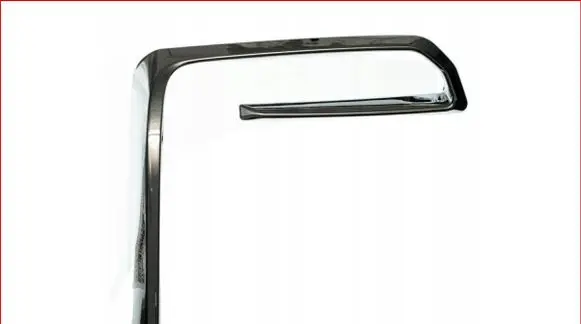 Front bumper splitter molding
