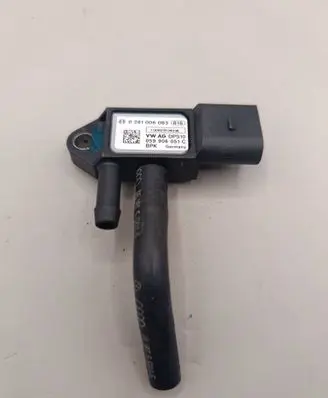 Skoda Superb B6 (3T) Exhaust gas pressure sensor 0281006083 059906051C 100823T0409E