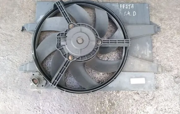Ford Fiesta Radiator cooling fan shroud