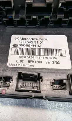 Mercedes-Benz C W203 Comfort/convenience module 2035453101
