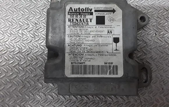 Renault Scenic I Airbag control unit/module 550803800 77C0437471A