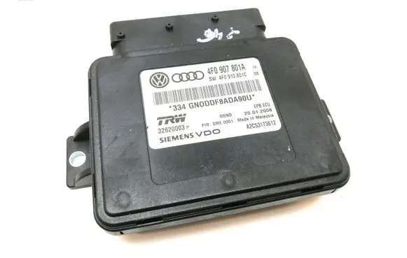 Audi A6 Allroad C6 Hand brake control module 4F0907801A 4F0910801C 32620003P