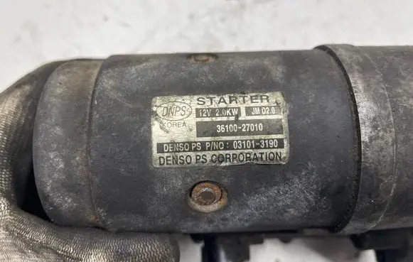 Hyundai Santa Fe Starter motor 3610027010