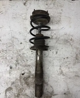 Front shock absorber with coil spring