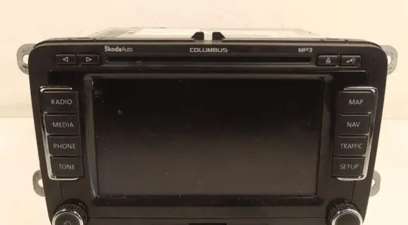 Skoda Superb B6 (3T) Radio/CD/DVD/GPS head unit 3T0035680A