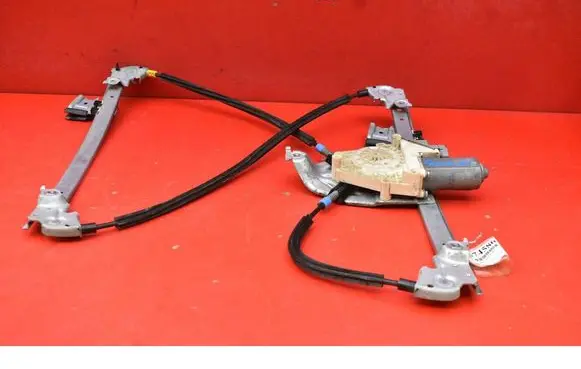 Peugeot 607 Front door window regulator with motor 9650734980