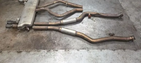 BMW X5M E70 Muffler/silencer 7616716 E71S63 7590335
