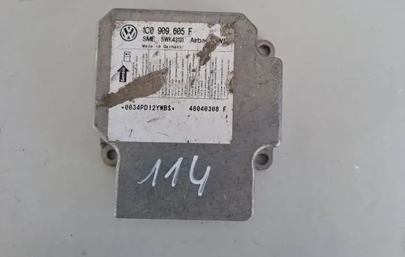 Volkswagen Sharan Airbag control unit/module 1C0909605F 48040308F 5WK43131