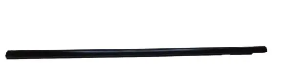 Front door glass trim molding