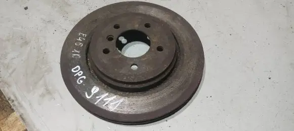 BMW 3 E46 Rear brake disc
