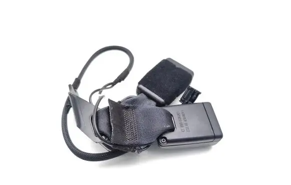 Rear seatbelt buckle