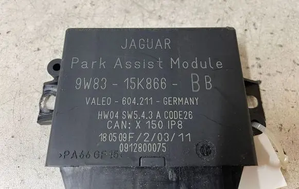 Jaguar XF X250 Parking PDC control unit/module 9W8315K866BB 0912800075