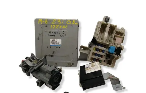 Mazda 6 Engine ECU kit and lock set E6T51574L02C L33518881N