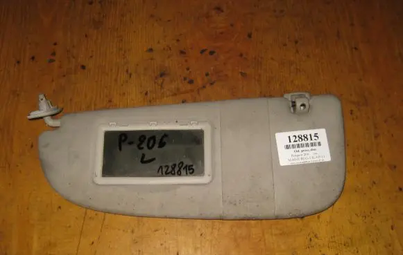 Peugeot 206 CC Sun visor