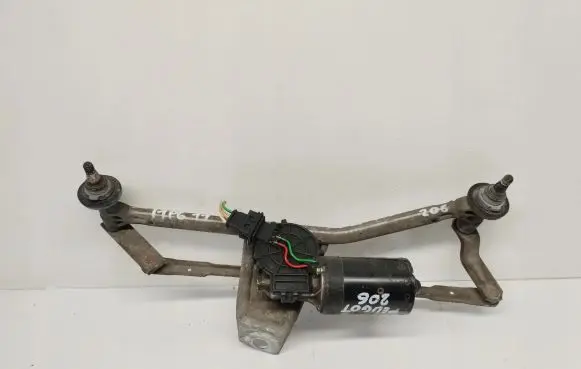 Peugeot 206 Front wiper linkage and motor 3397020446