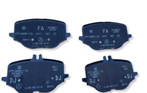 Mercedes-Benz S W223 Brake pads (rear) A0004209005