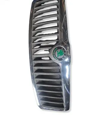Skoda Octavia Mk2 (1Z) Front bumper upper radiator grill 1ZD853688B