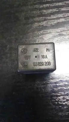 Opel Astra F Other relay 90229206