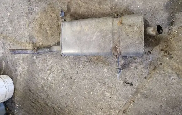 Citroen C4 Grand Picasso Rear muffler/silencer tail pipe 